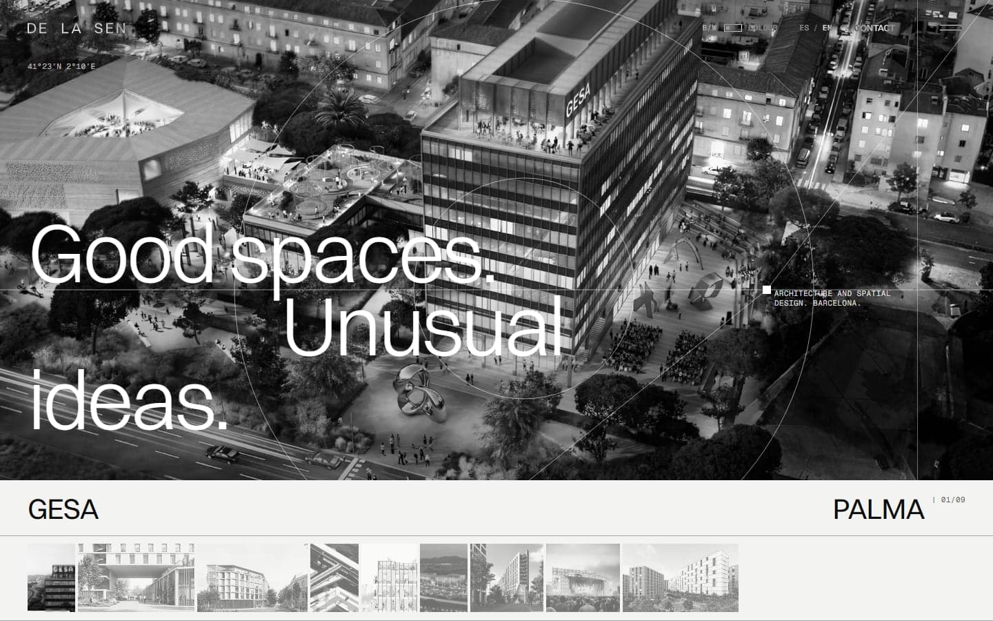 DE LA SEN STUDIO website
